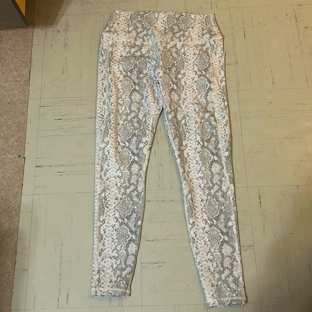 Women’s size Large Curves and Combat boots leggings